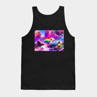 Color Globs | Rainbow Aquatica Tank Top